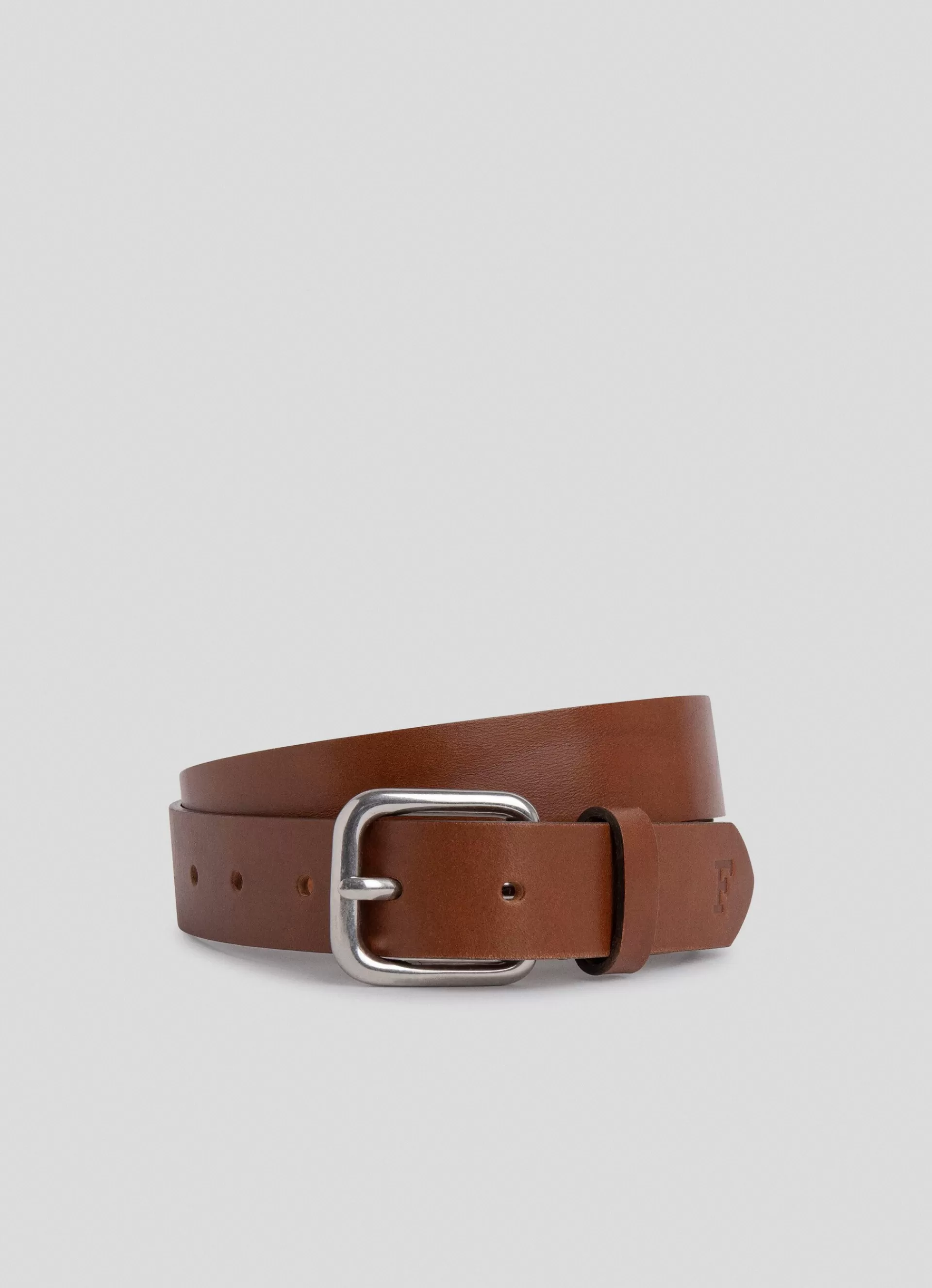 Ceintures>Façonnable Ceinture En Cuir Light Brown