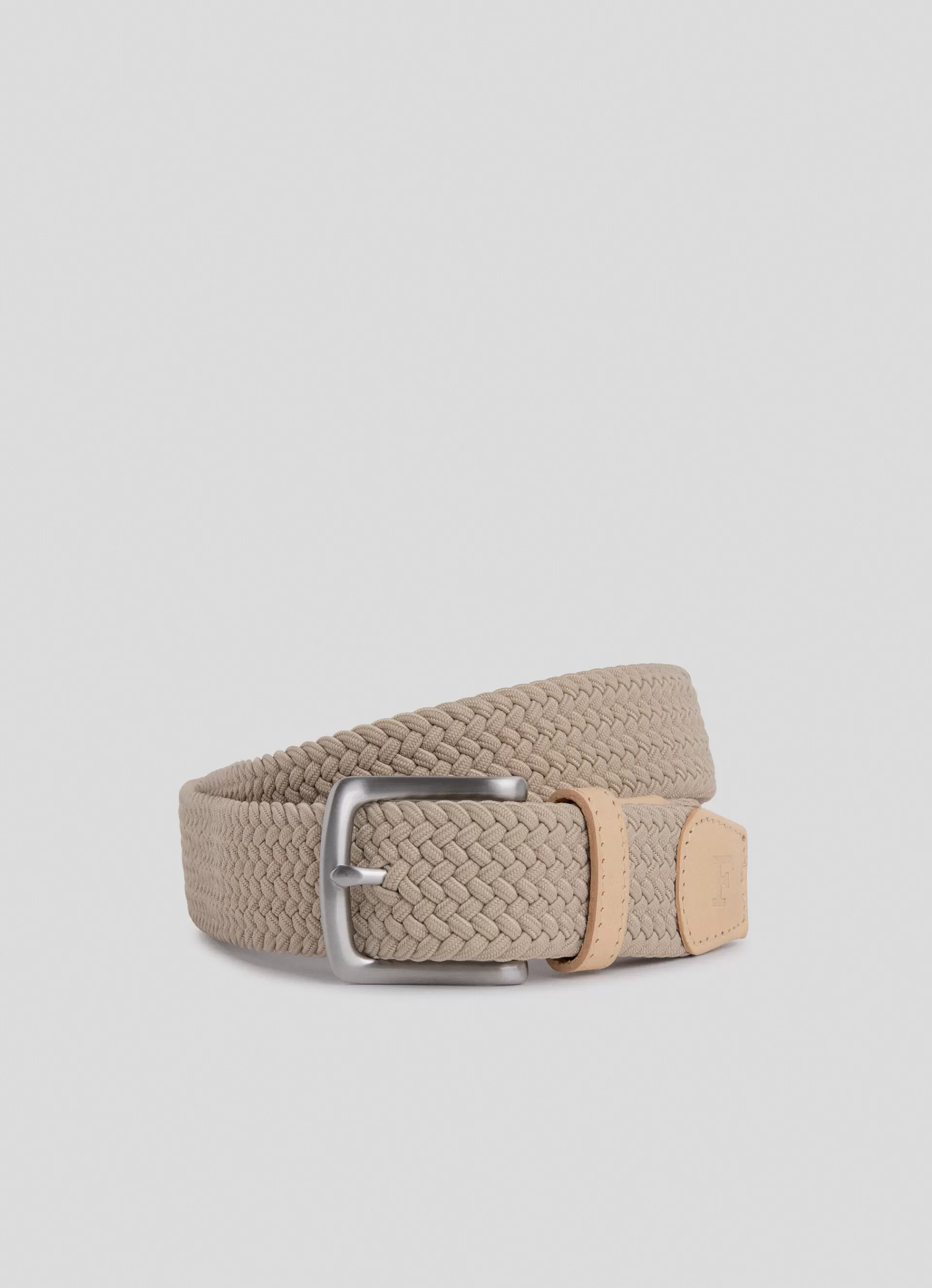 Ceintures>Façonnable Ceinture Tressee Light Beige