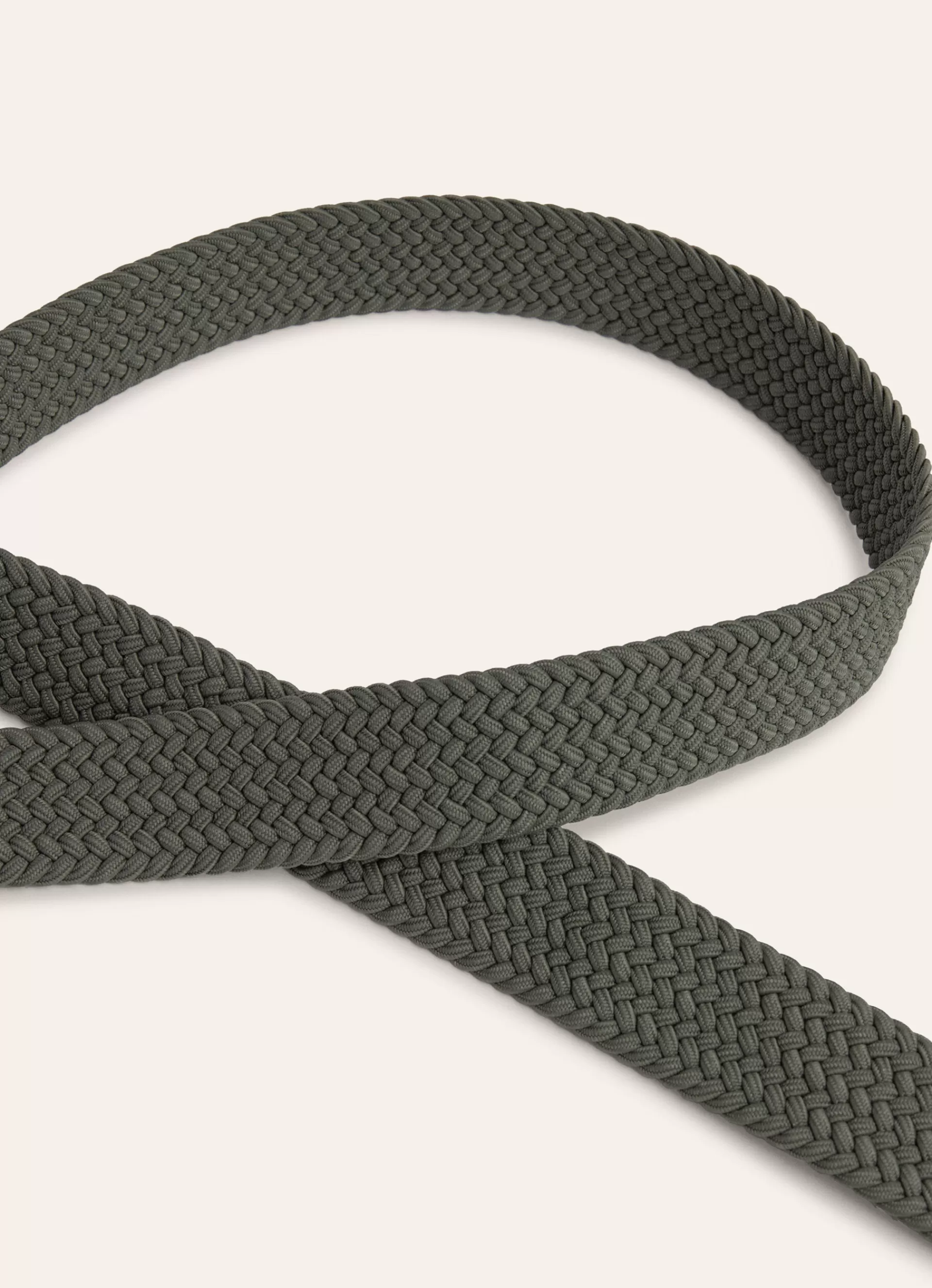 Ceintures>Façonnable Ceinture Tressee Khaki Green