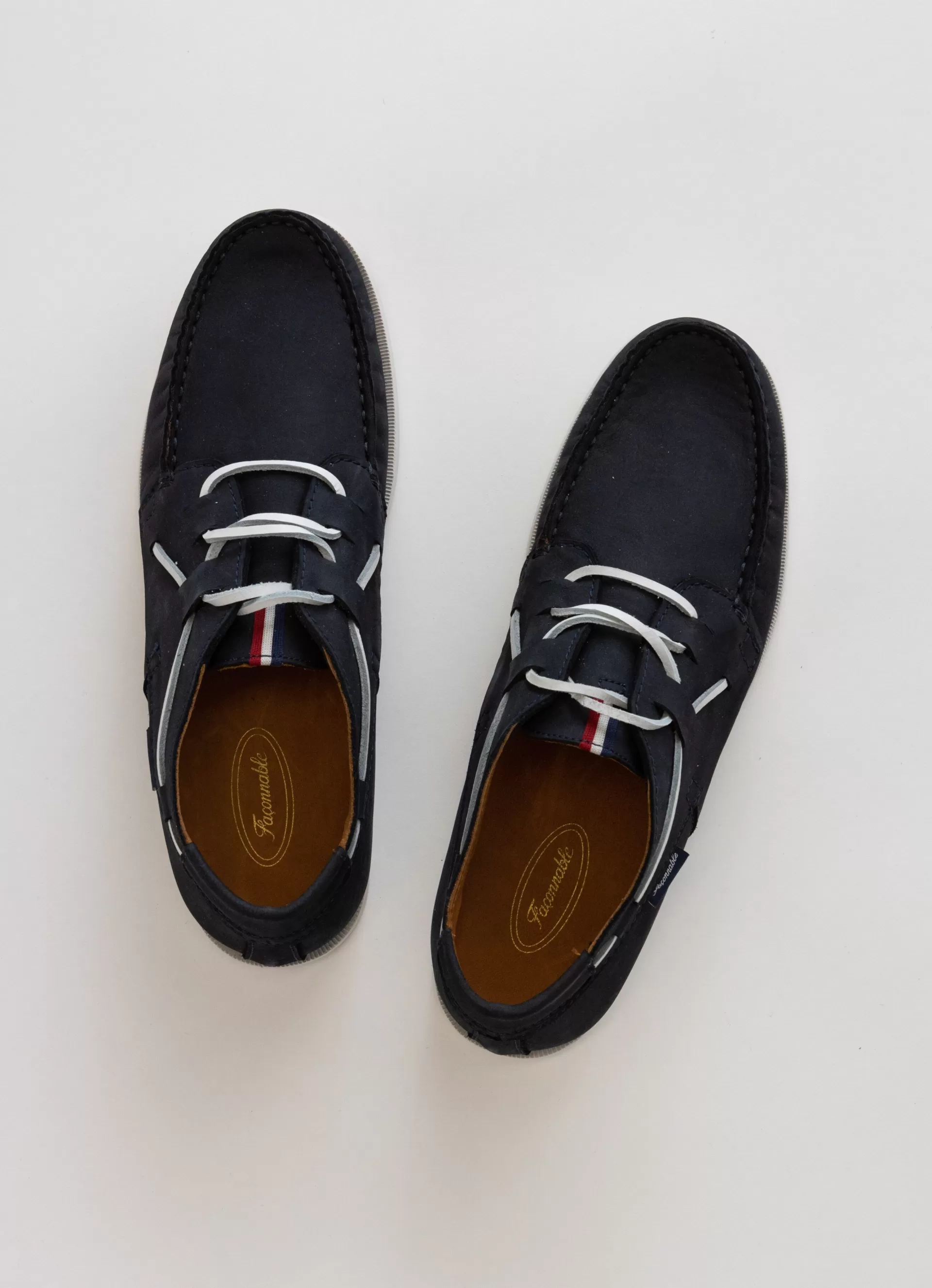 Casual Shoes>Façonnable Chaussures Bateau Mi-Montantes Marine