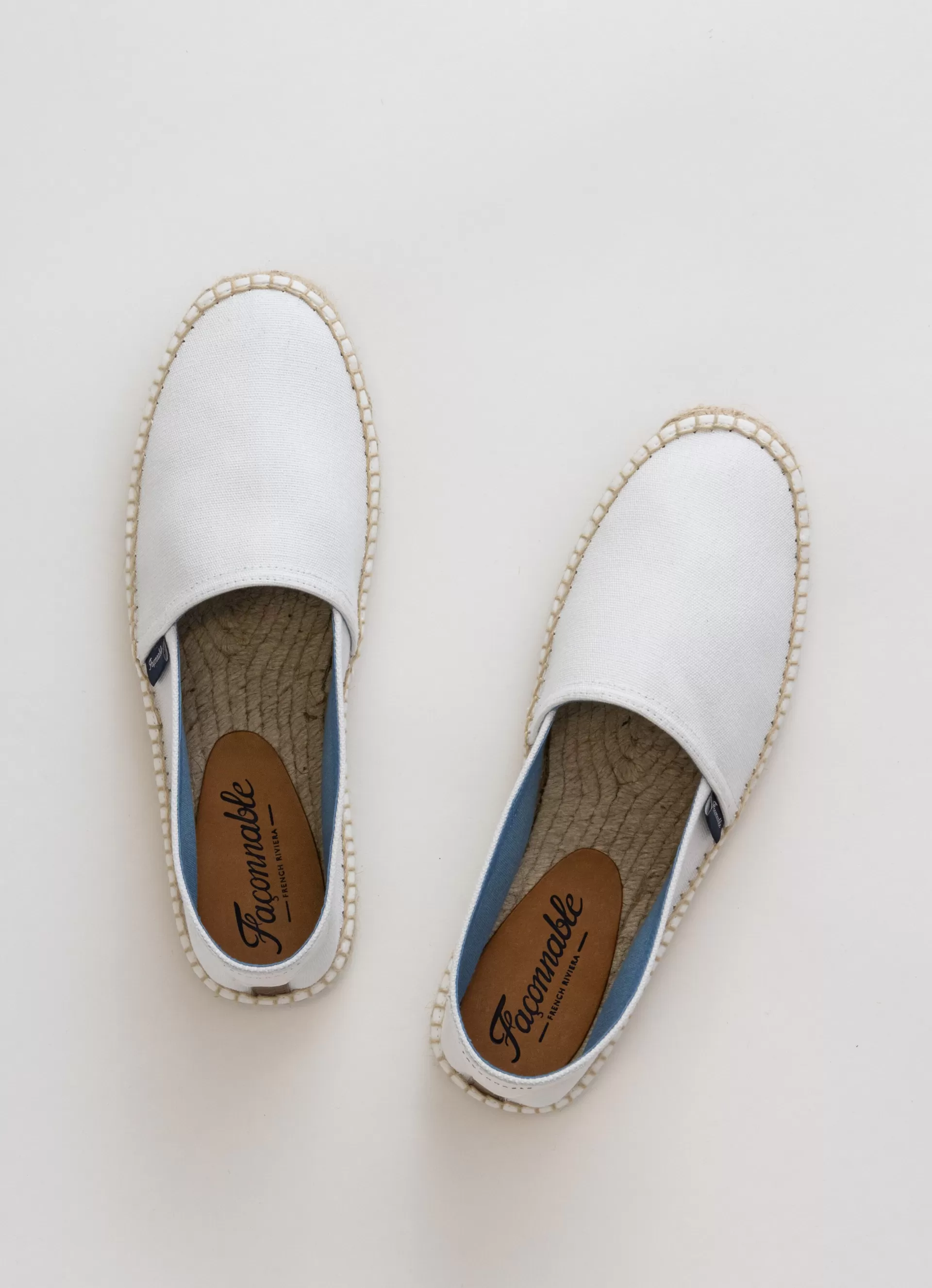 Summer Shoes>Façonnable Espadrilles En Toile White