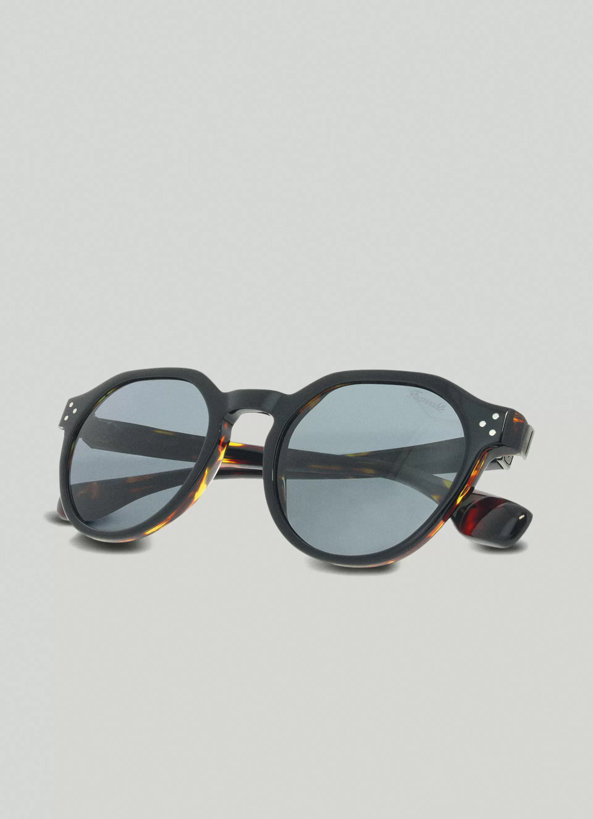 Lunettes De Soleil>Façonnable Lunettes De Soleil Biseautees Black